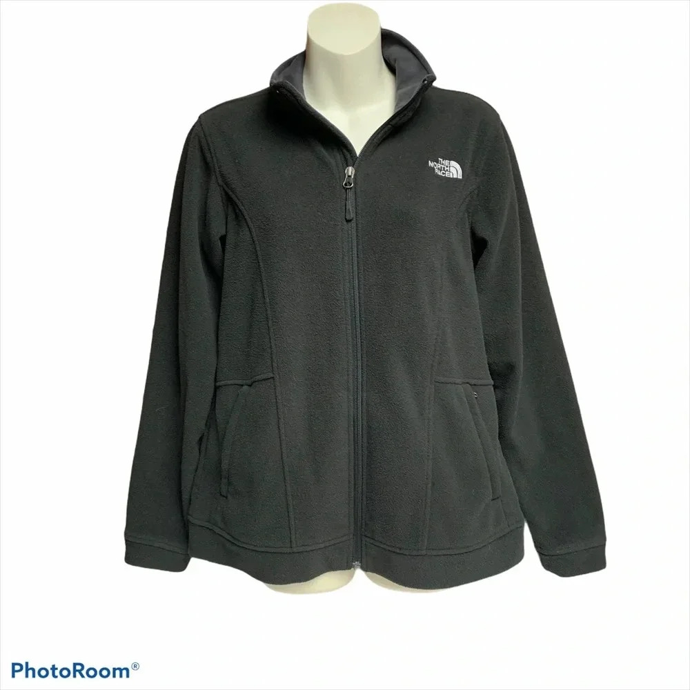 The North Face Black Zip-Up Fleece Jacket